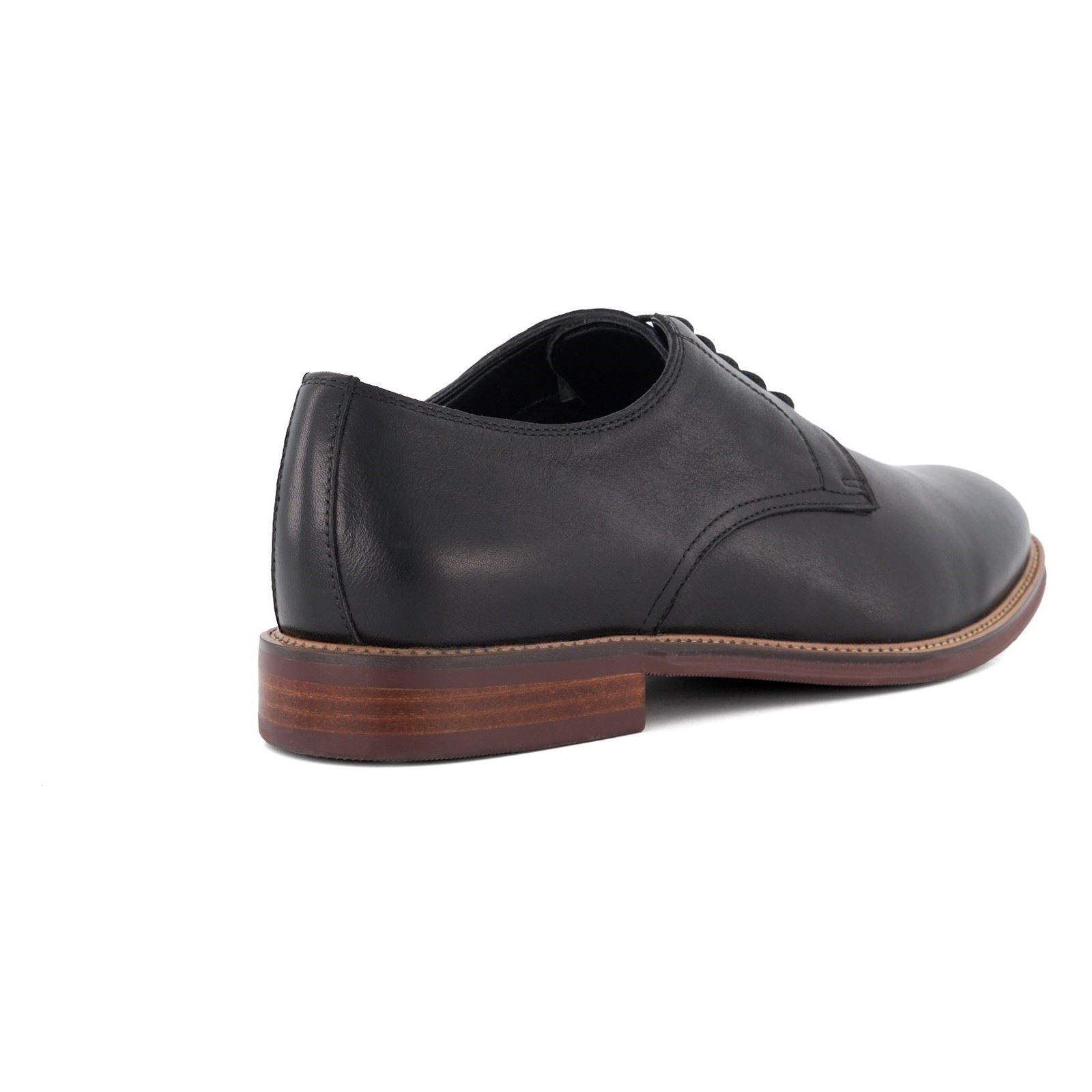 Dune Stanley Chaussures Oxford En Cuir Pour Hommes Noires