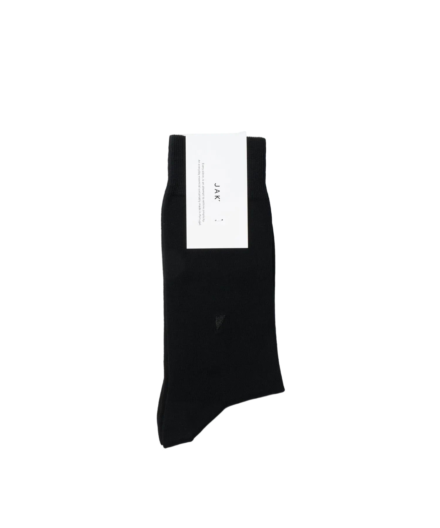 JAK Chaussettes En Coton Noires Haute Pour Mollets