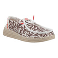 HEYDUDE Wendy Espadrille Retro Palm Mélange De Coton Esapdrilles Pour Femmes, Couleur Brun Centre/Vignette
