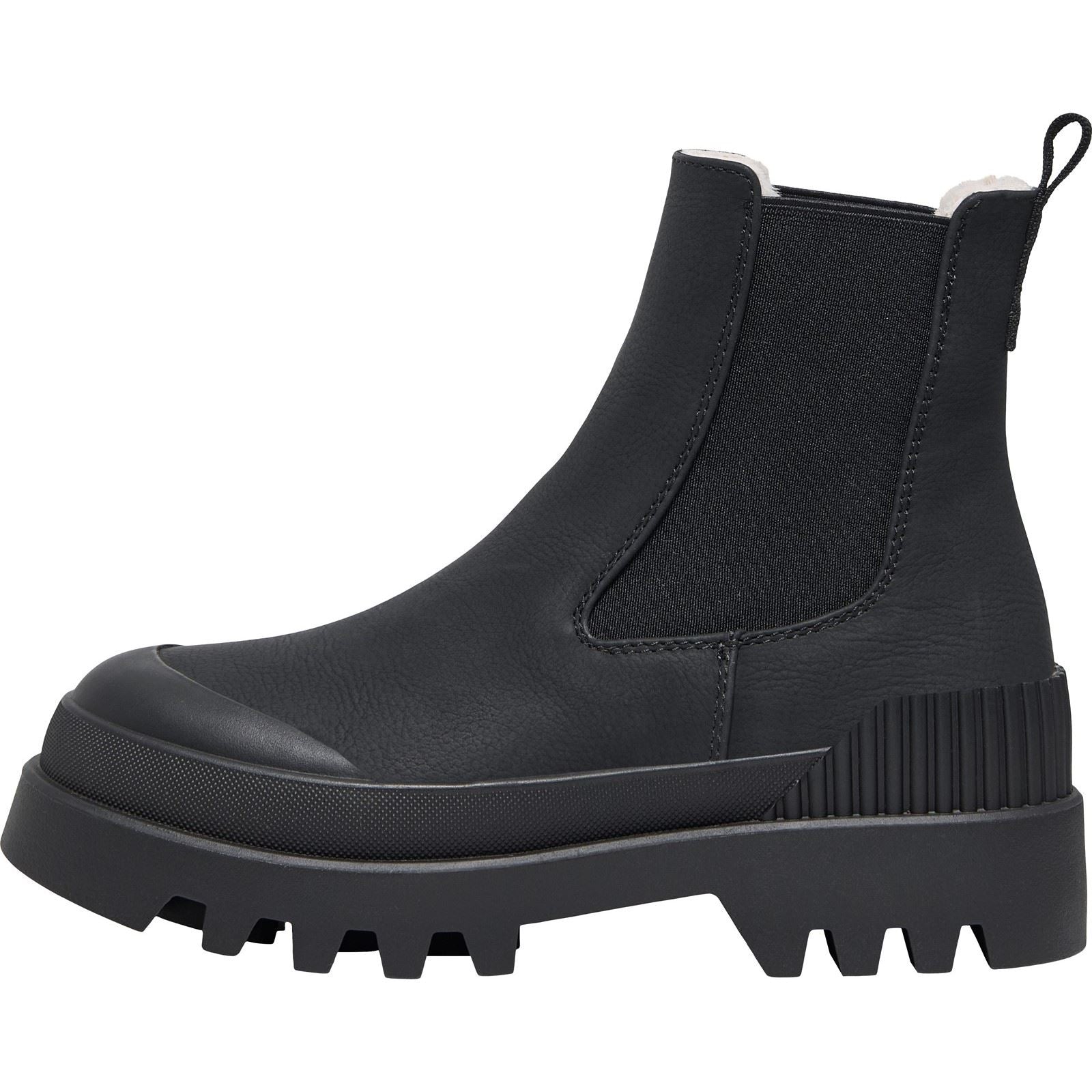 ONLY BUZZ-5 Bottes Noires En Polyuréthane Pour Femmes