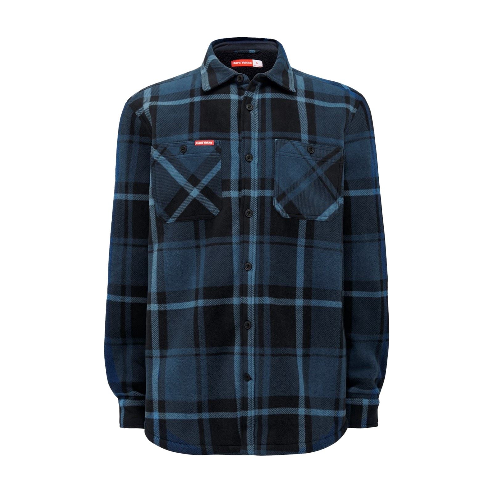 Hard Yakka Sherpa Veste En Polaire Noire Pour Homme