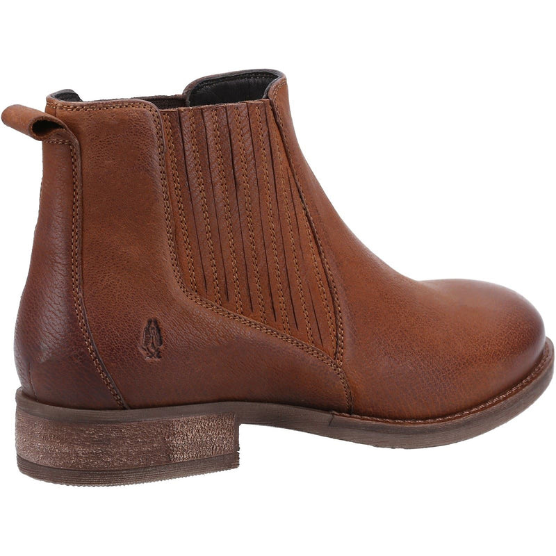 Hush Puppies Edith Bottes En Cuir Pour Femmes Couleur Tan
