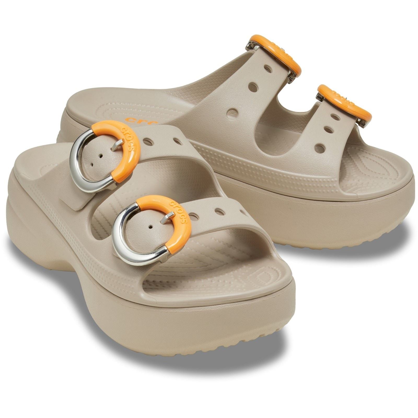 Crocs Saturday Platform Buckle Sandales Dulce Pour Femmes En Eva