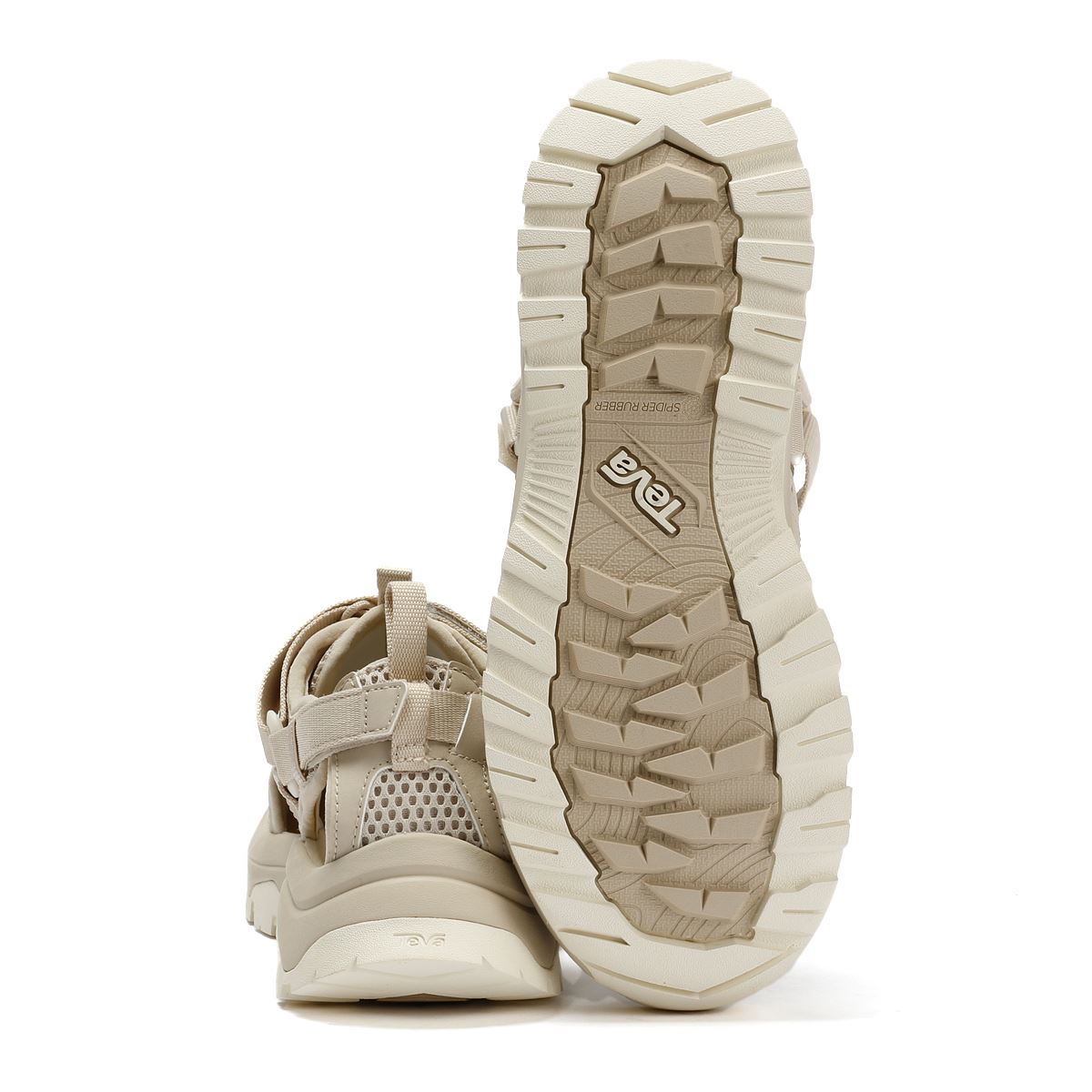 Teva Hurricane XLT3 Closed-Toe Sandales Grises Pour Femmes