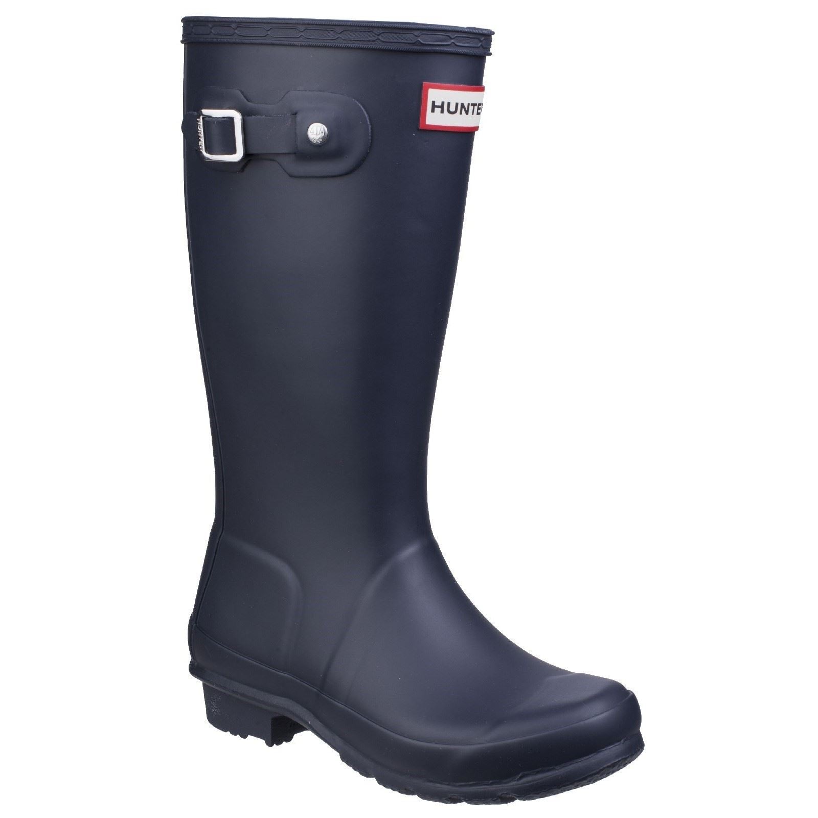 Hunter Original Bottes En Caoutchouc Bleu Marine.