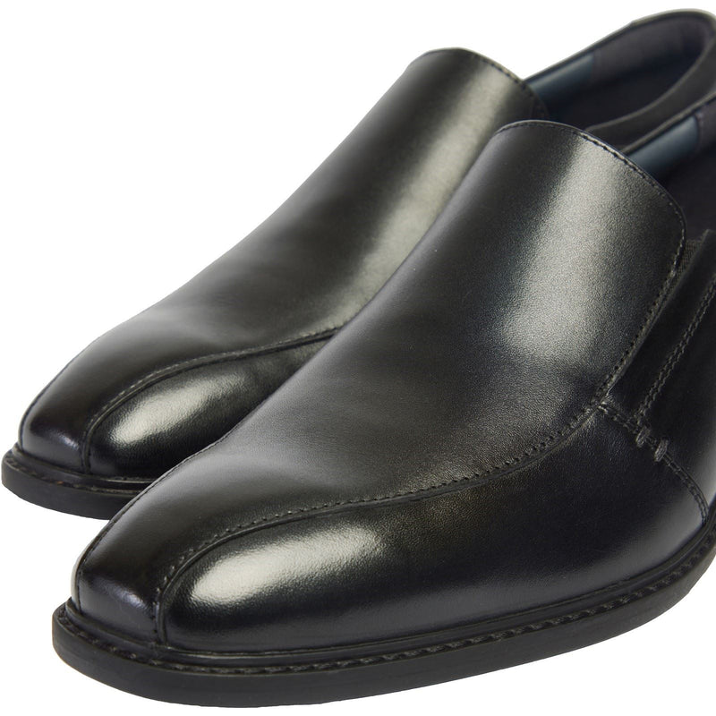 Pod Spear Chaussures En Cuir Pour Hommes Noires À Enfiler