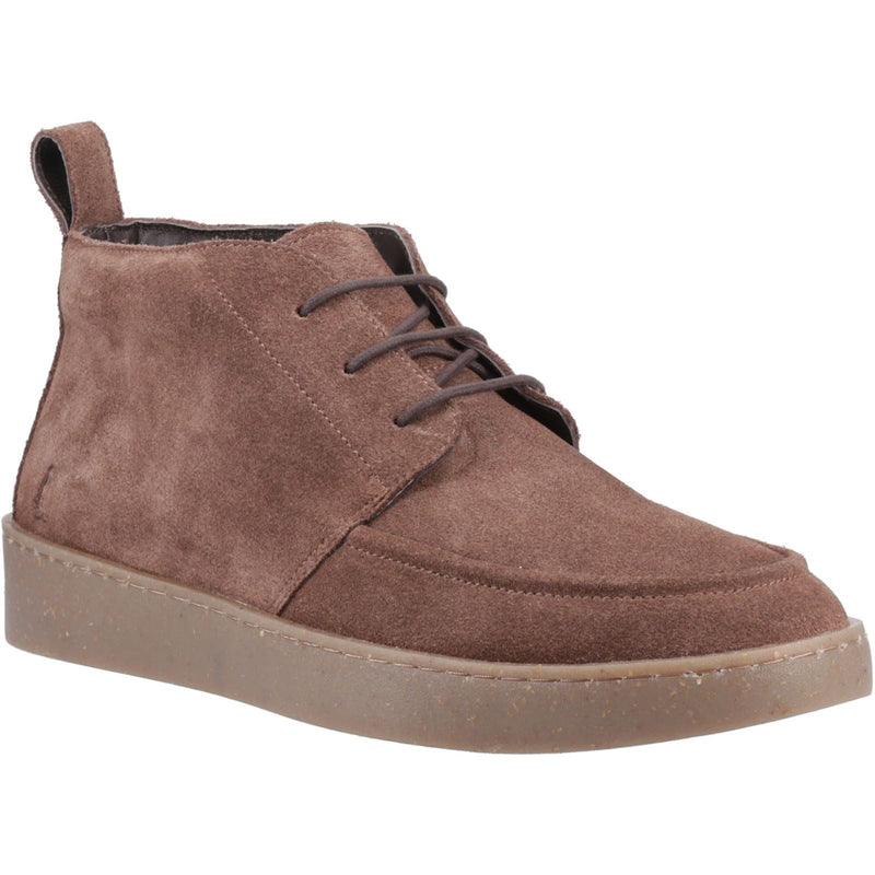 Hush Puppies Rory Bottines Pour Homme En Daim Couleur Chocolat