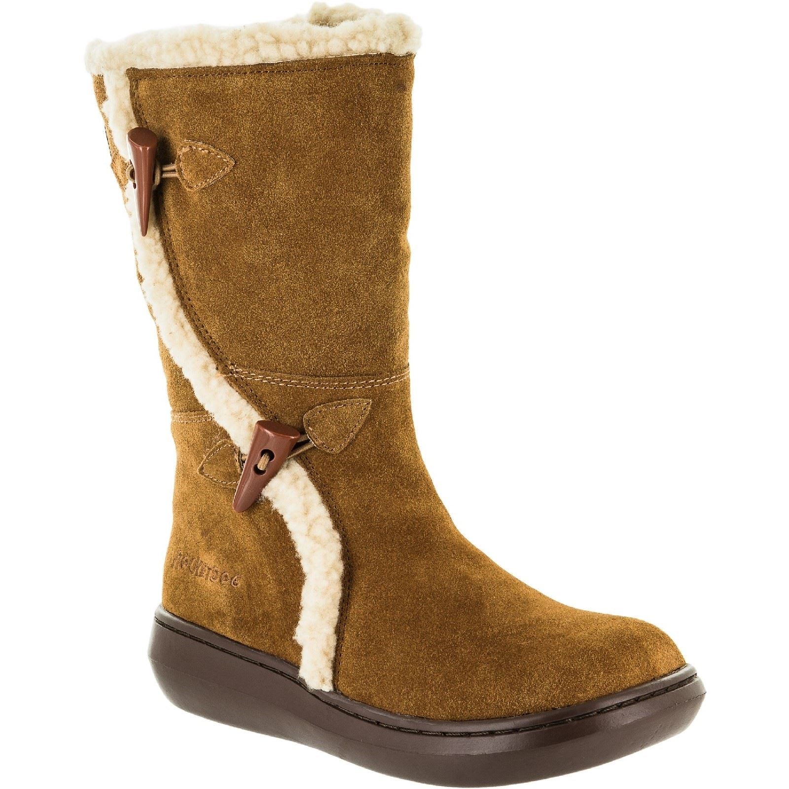 Rocket Dog Slope Bottes Pour Femmes En Daim Coloris Châtaigne