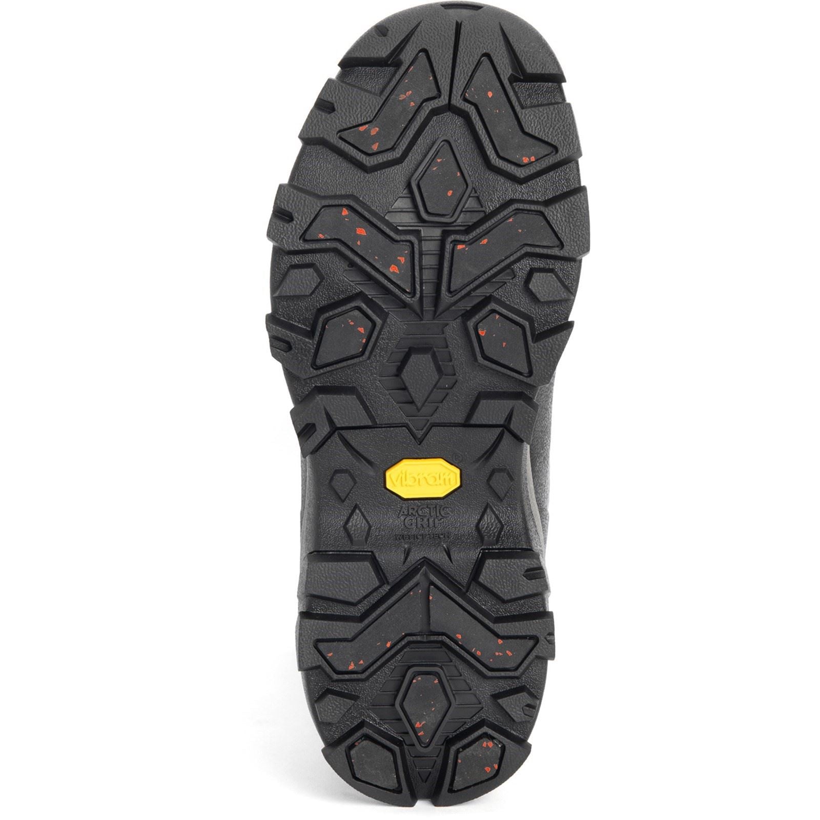 Muck Boots Arctic Ice Mid AGAT Bottes En Caoutchouc Géométriques Noires/Grises