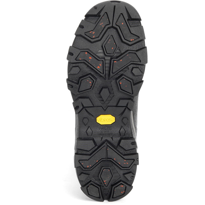 Muck Boots Arctic Ice Mid AGAT Bottes En Caoutchouc Géométriques Noires/Grises