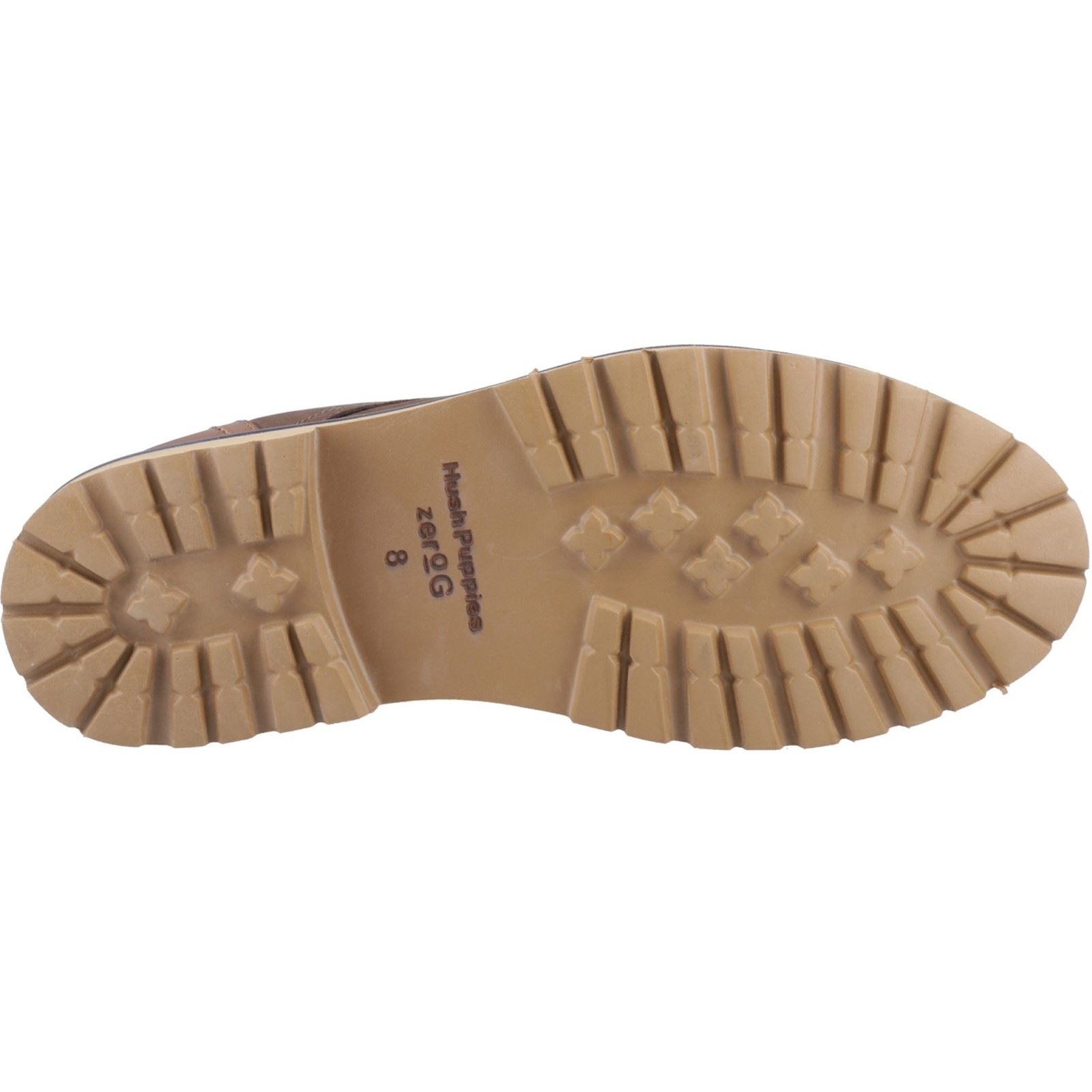 Hush Puppies Moore Bottines Homme En Daim Marron