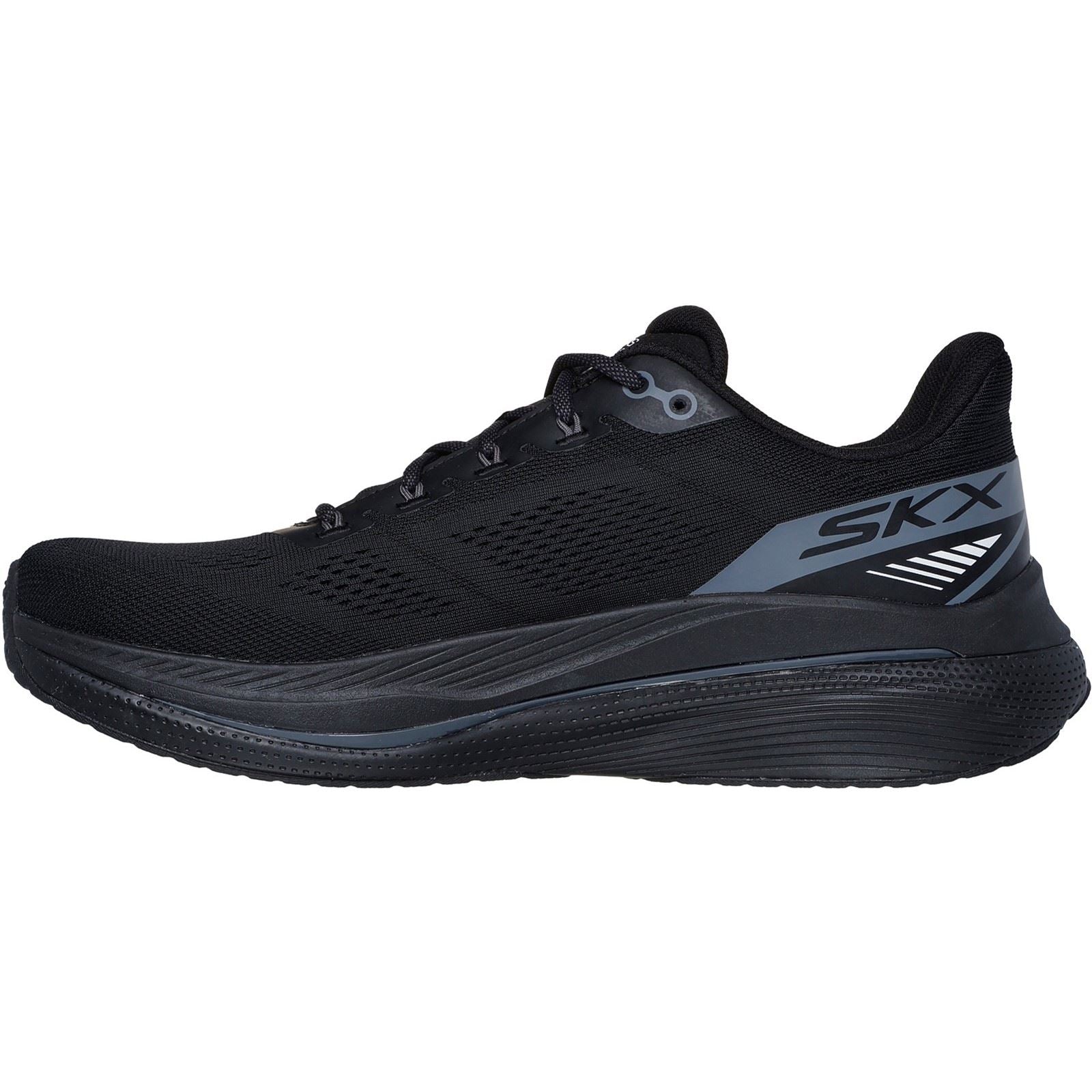 Skechers Performance Max Cushioning Propulsion Chaussures De Sport Noires Pour Hommes