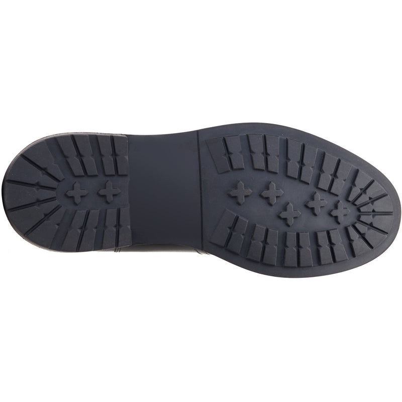 Base London Bloom Bottes Noires En Cuir Pour Hommes