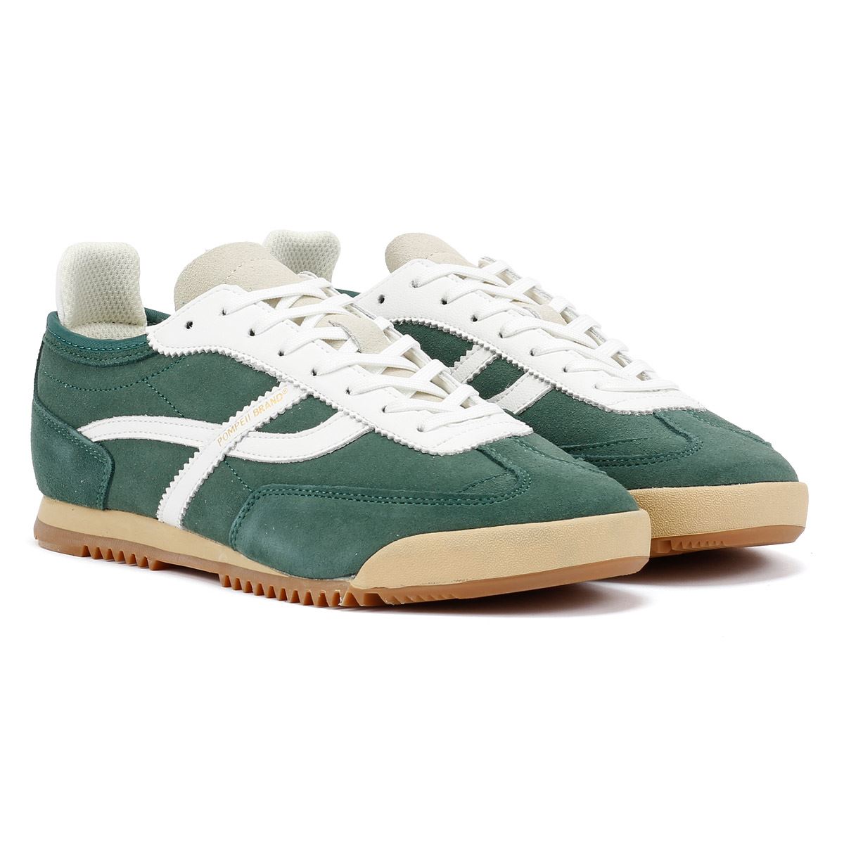 Pompeii Kite Baskets En Daim Vert Pour Homme