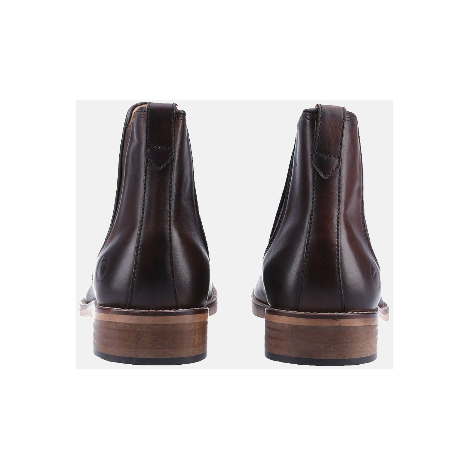 Cotswold Corsham Bottes En Cuir Pour Hommes De Couleur Marron Foncé