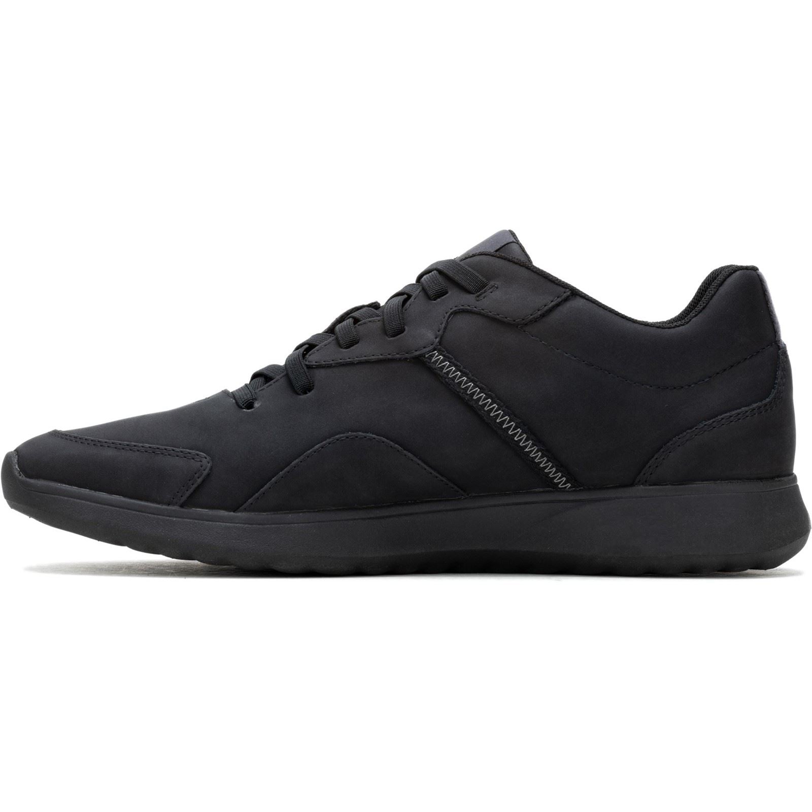 Hush Puppies The Good Baskets Noires En Cuir Pour Hommes