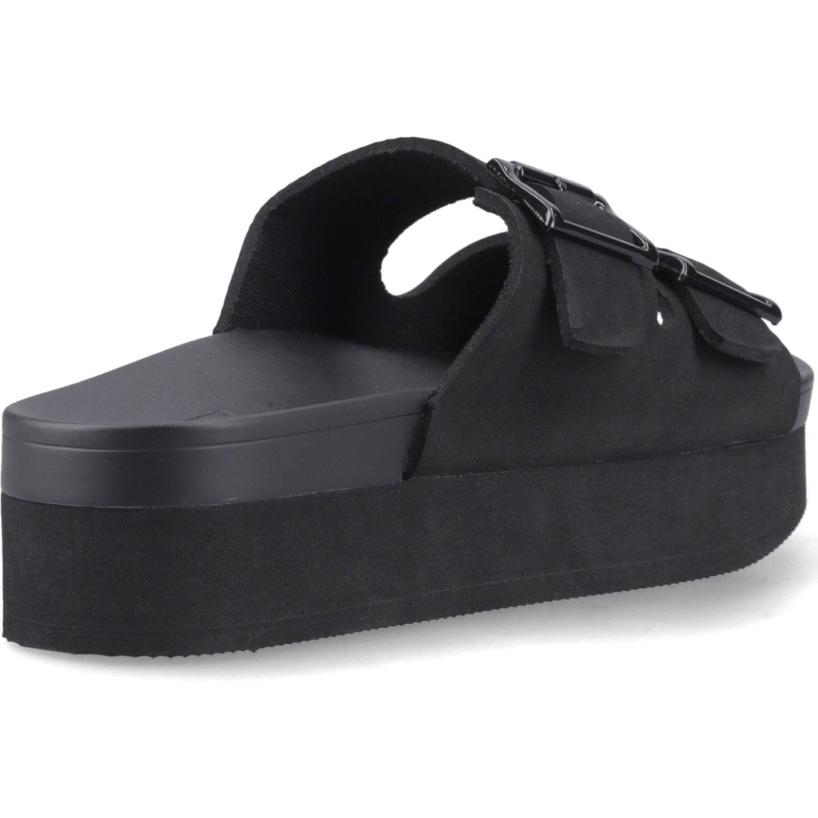 Rocket Dog Esti Plus PU Sandales Noires Pour Femmes En Eva