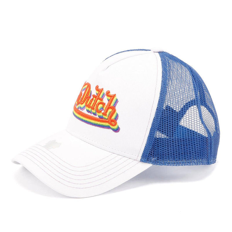 Von Dutch Trucker Newark Casquettes En Coton Blanc