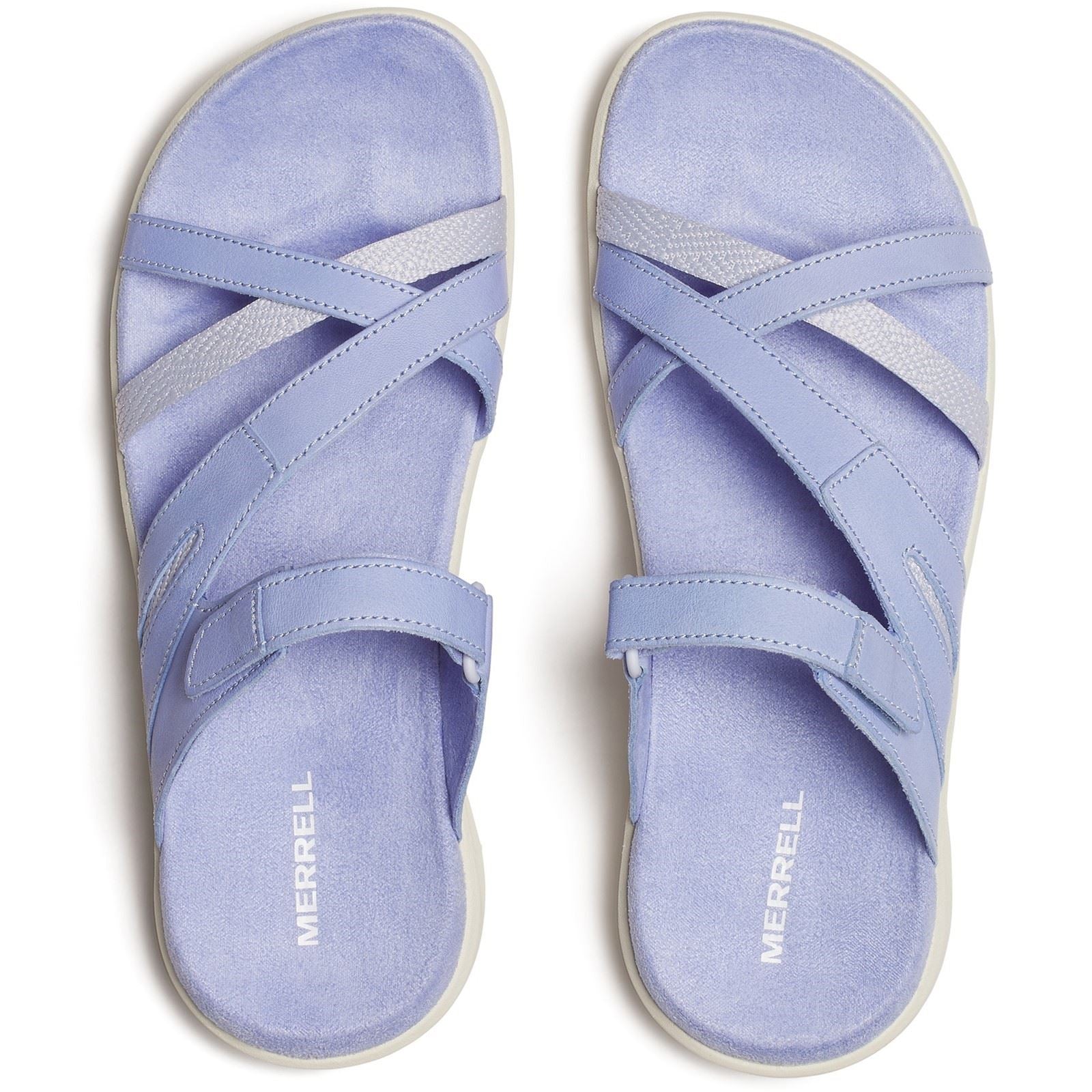 Merrell District 4 Sandales En Cuir Pour Femmes Lavande