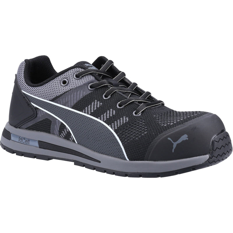 Puma Safety Baskets De Sécurité En Textile Noir Elevate Knit Low S1