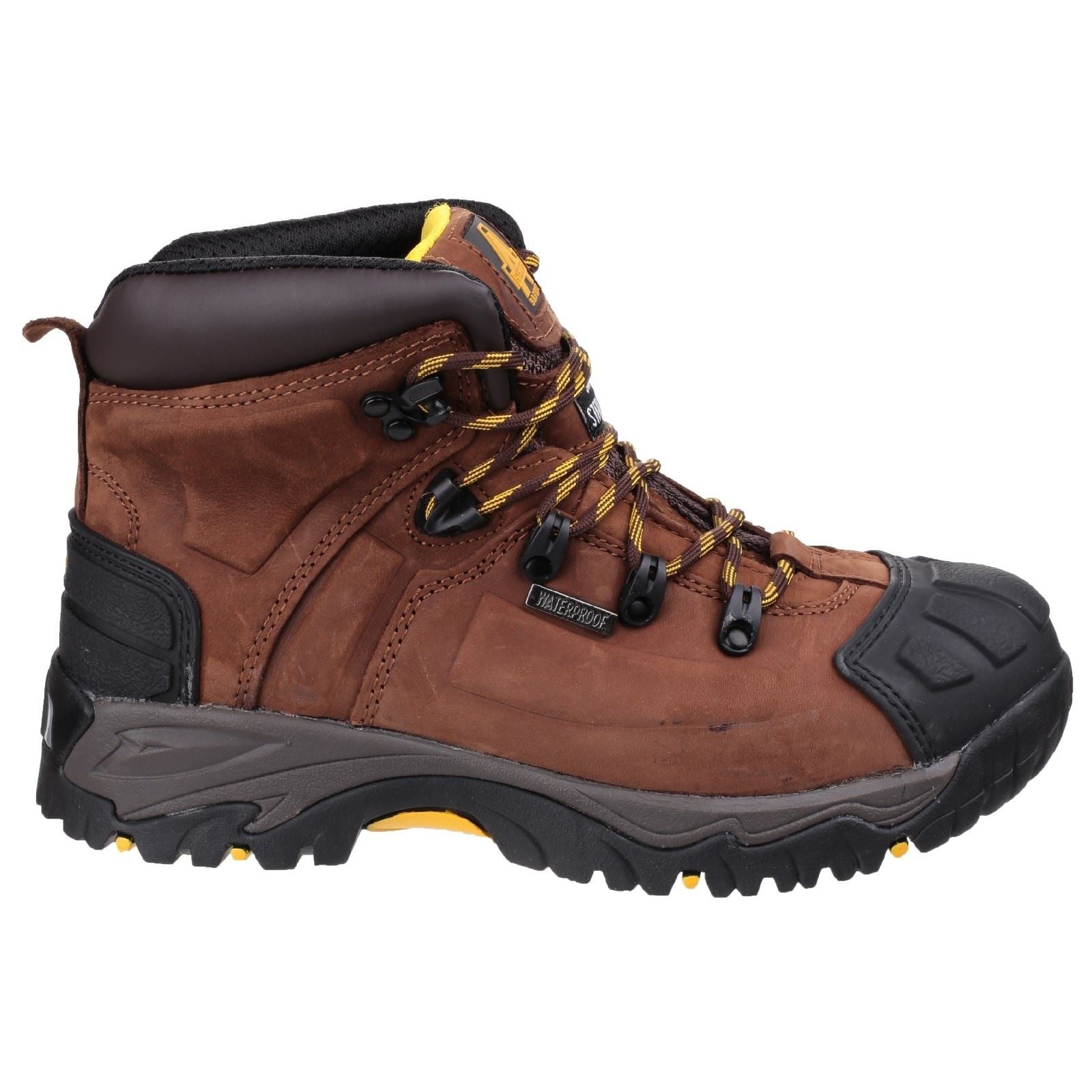 Amblers Safety Bottes De Sécurité En Nubuck Brun Fs39