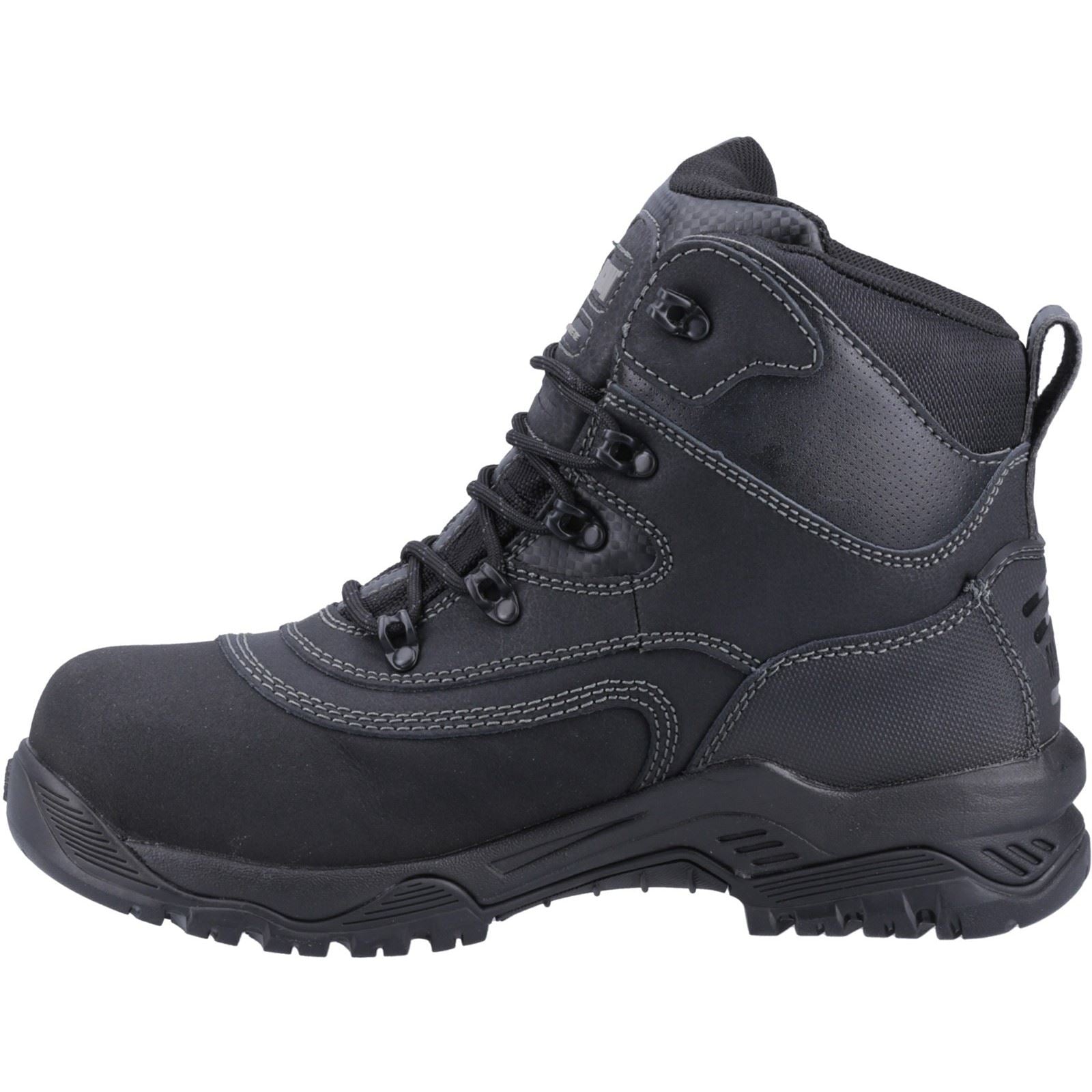 Magnum Bottes De Sécurité Synthétiques Noires Broadside 6.0 Wp