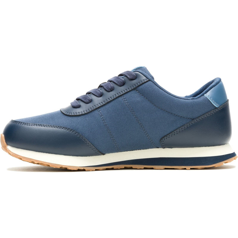 Hush Puppies Seventy8 Chaussures De Sport Bleues Pour Hommes En Cuir