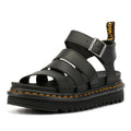 Dr. Martens Blaire Athena Sandales Noires Pour Femmes En Cuir