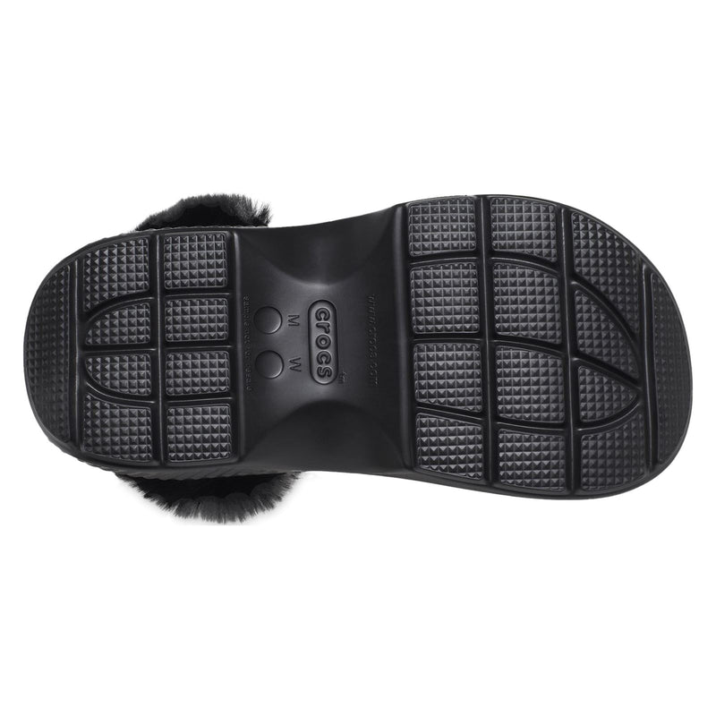 Crocs Stomp Lined Les sabots noirs pour femmes Eva.