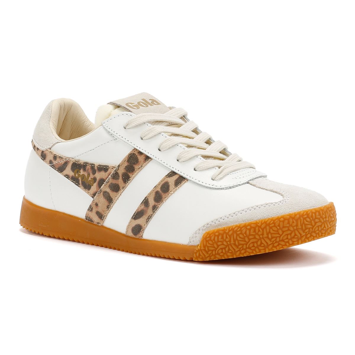 Gola Elan Baskets Blanches En Cuir Pour Femmes