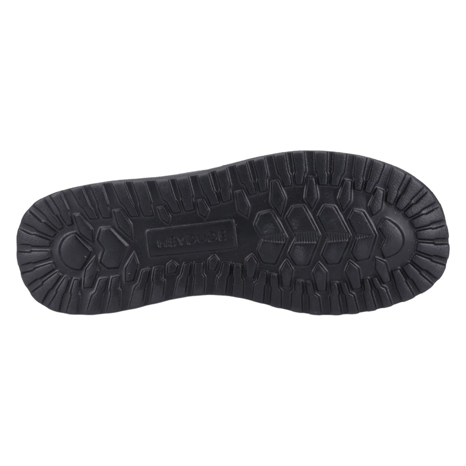 HEYDUDE Denny Bottes Noires En Coton Pour Femmes
