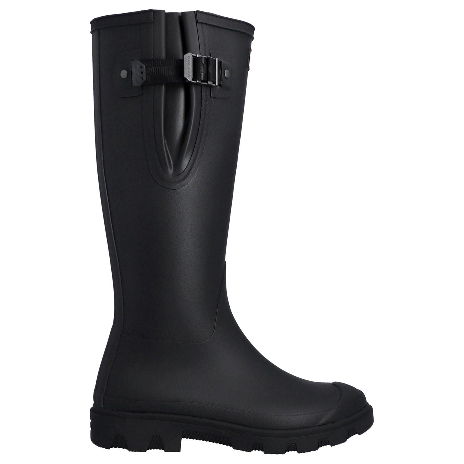 Hunter Downpour Bottes En Caoutchouc Noires Wellington