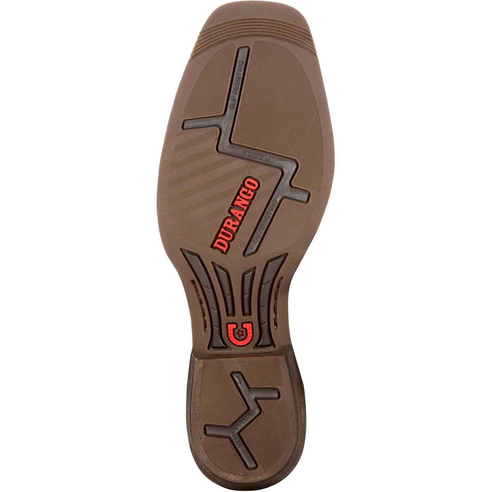 Durango Rebel Frontier Bottes En Cuir Pour Homme Couleur Brun Coucher De Soleil Avec Effet Vieilli