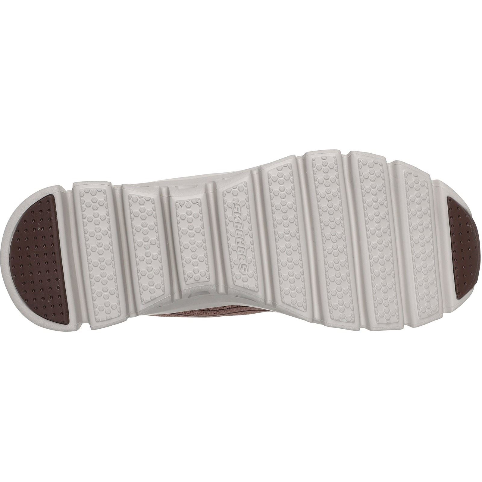 Skechers Glide-Step Elevate Amaze Chaussures De Sport Pour Femmes En Textile Marron