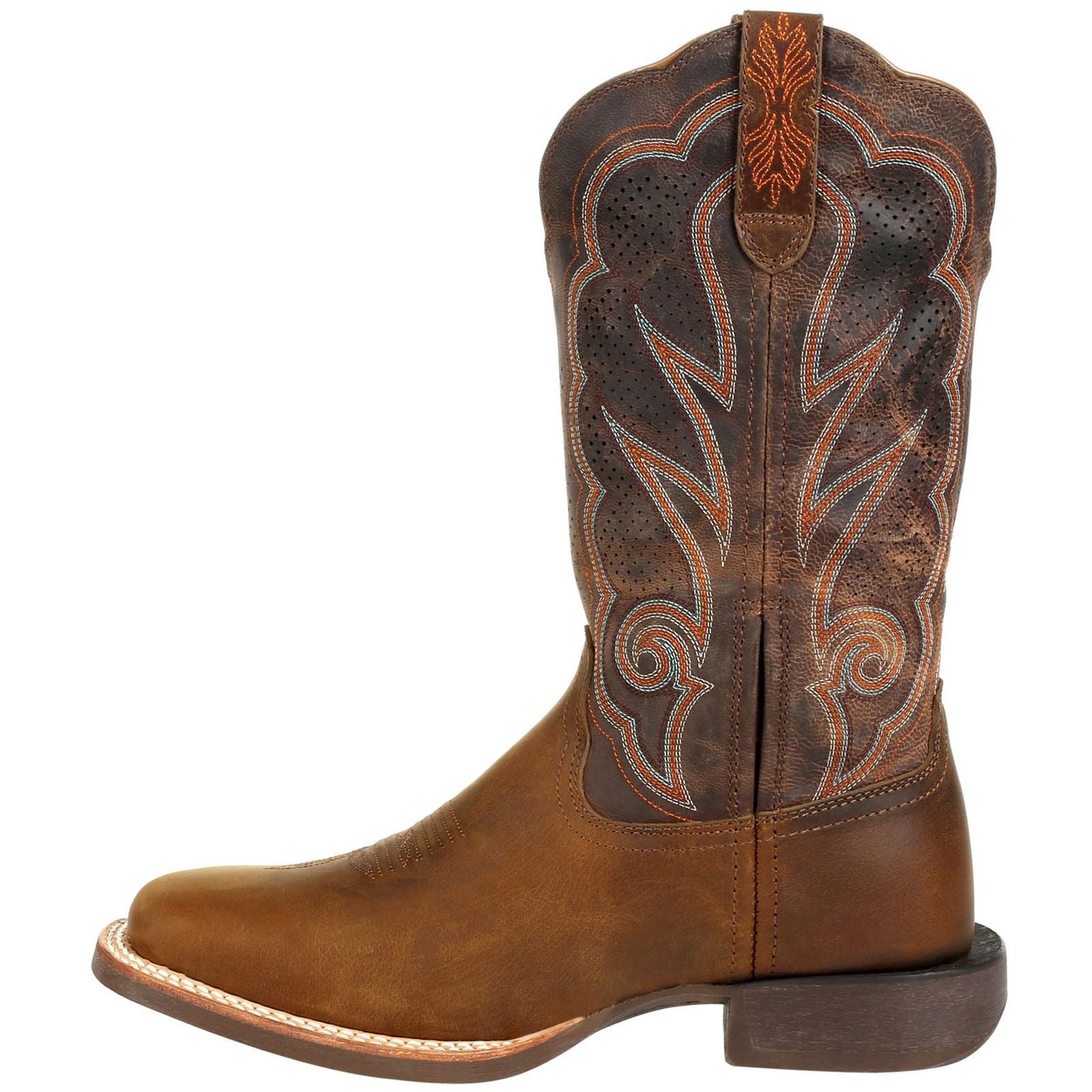 Durango Rebel Pro Bottes En Cuir Vieilli Cognac Pour Femme