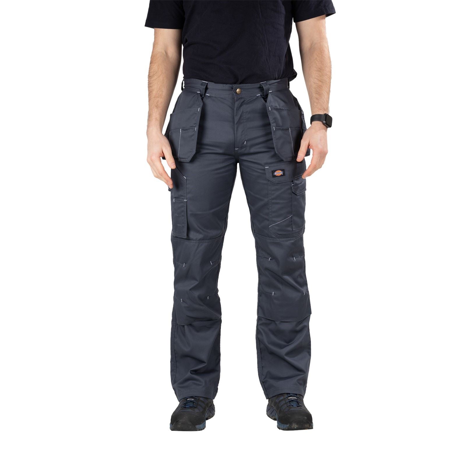 Dickies Redhawk Pro Pantalons D'extérieur Pour Hommes En Polyester Gris