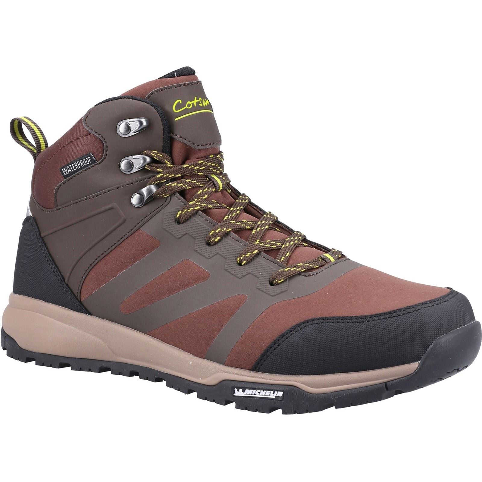 Cotswold Kingham Mid Bottes De Randonnée Marron Pour Homme