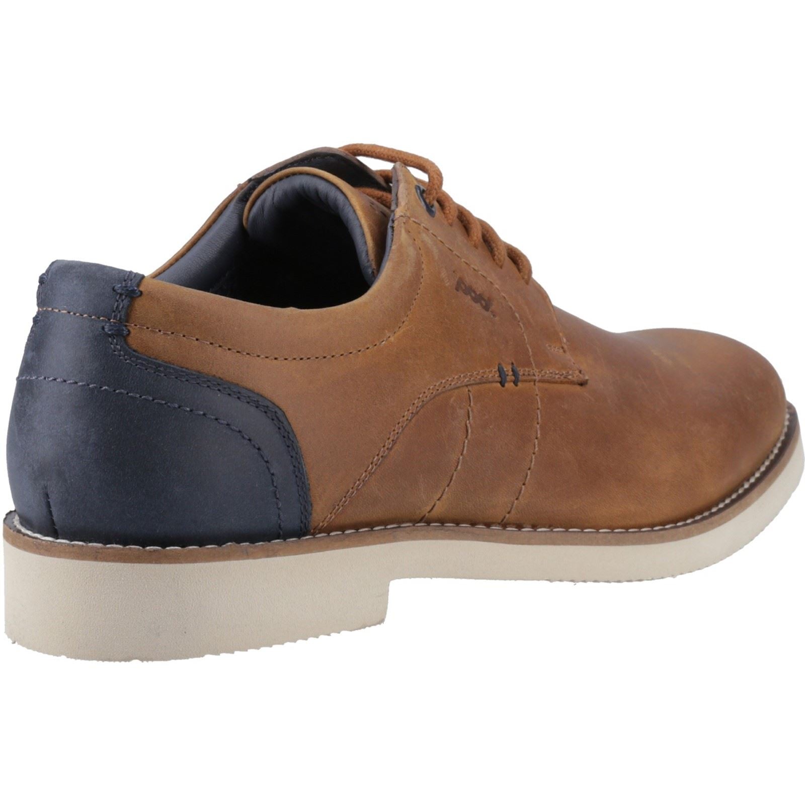 Pod Hampton Chaussures En Cuir Marron À Lacets Pour Homme