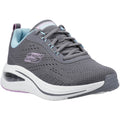 Skechers Skech-Air Meta - Aired Out Baskets Pour Femmes En Toile Multicolore/Charbon