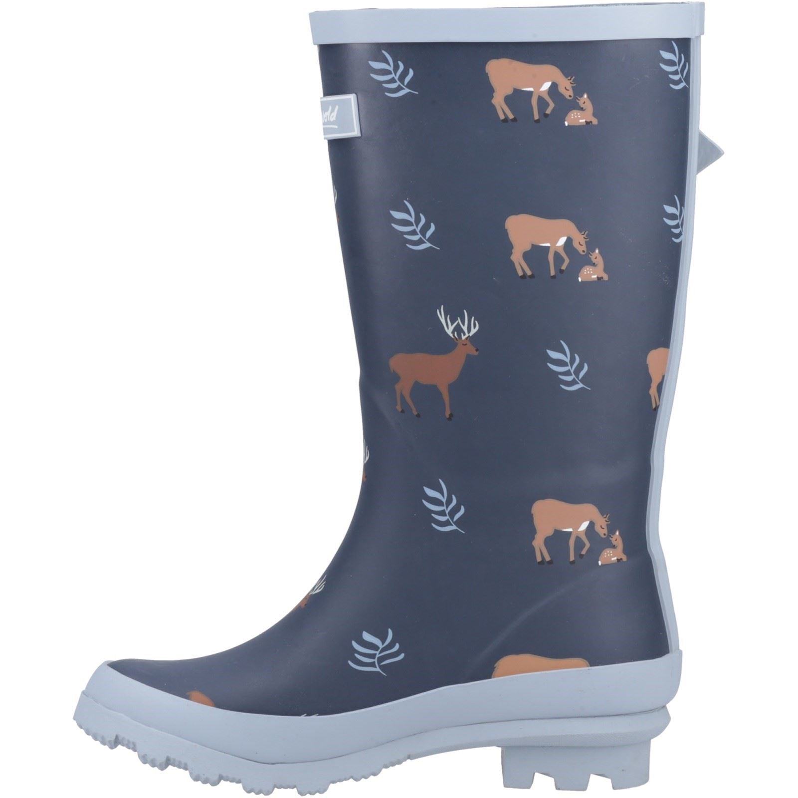 Cotswold Woodland Mid Bottes Wellington En Caoutchouc Pour Femmes