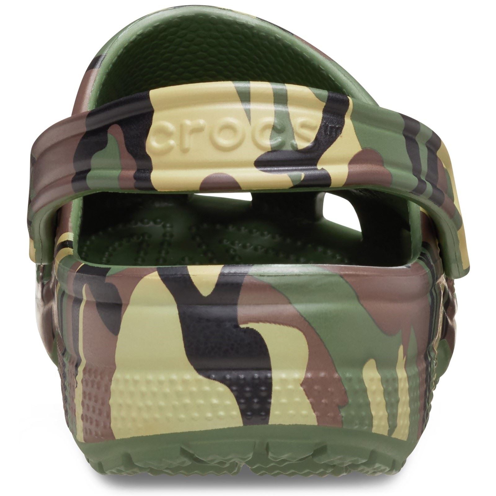 Crocs Classic Camouflage Sabots Verts Armée Pour Hommes En Eva