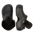 Crocs Sabots À Semelle Crantée Pour Femmes Couleur Noir