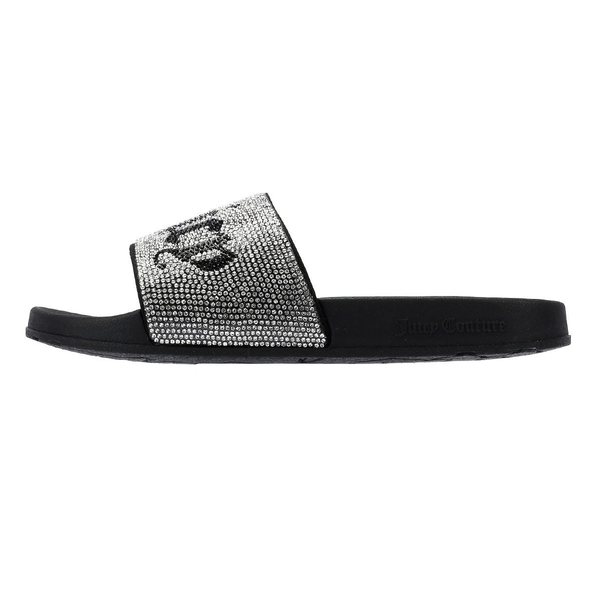 Juicy Couture Donna Diamante Mules Noires Pour Femmes
