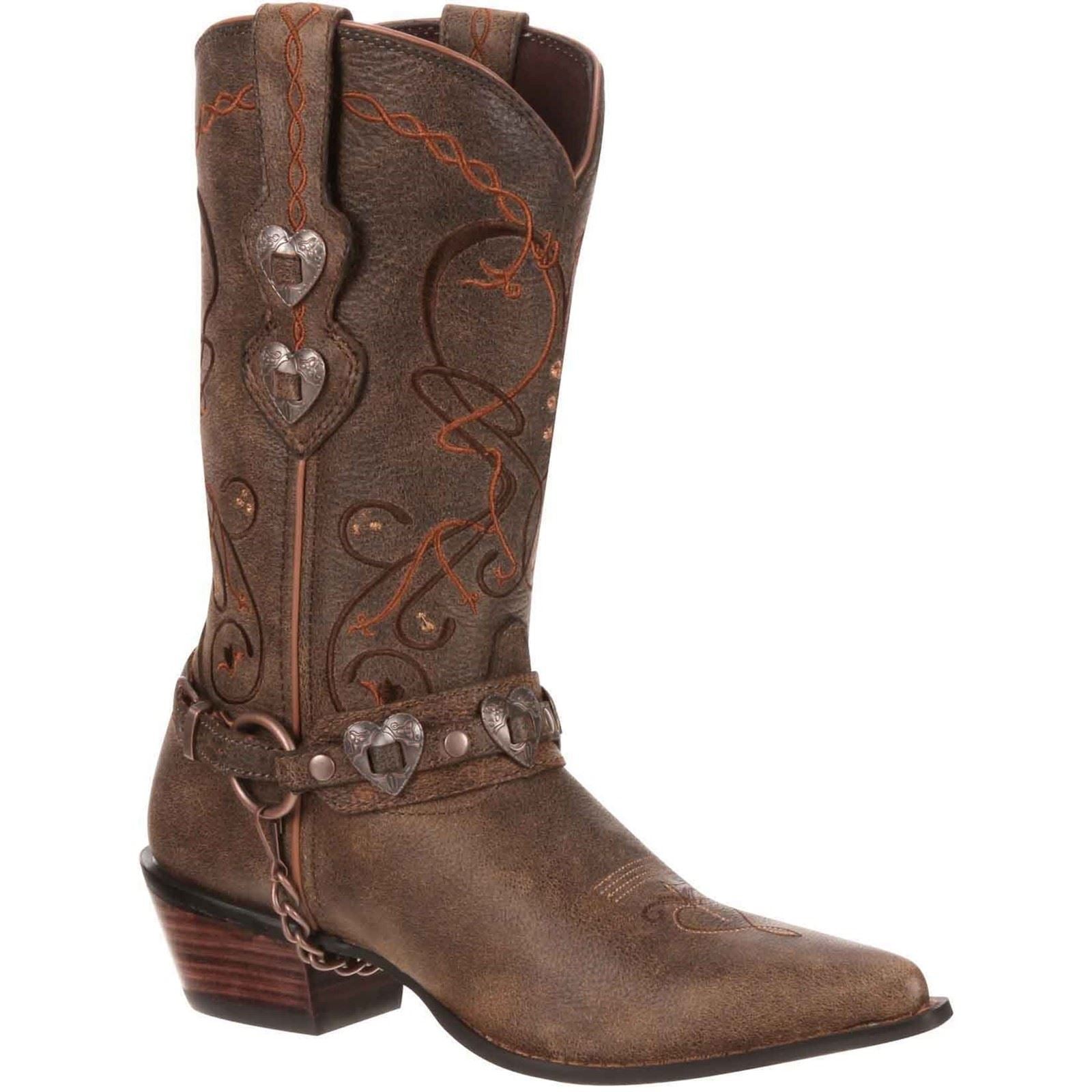 Durango Bottes Crush Heartbreaker En Cuir Pour Hommes De L'aube Au Crépuscule