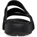 Crocs Getaway Strappy sandales noires pour femme en thermoplastique