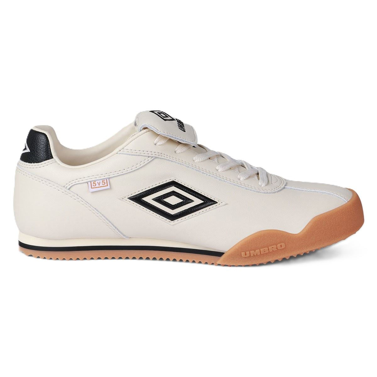 Umbro 5V5 Baskets Blanches En Cuir