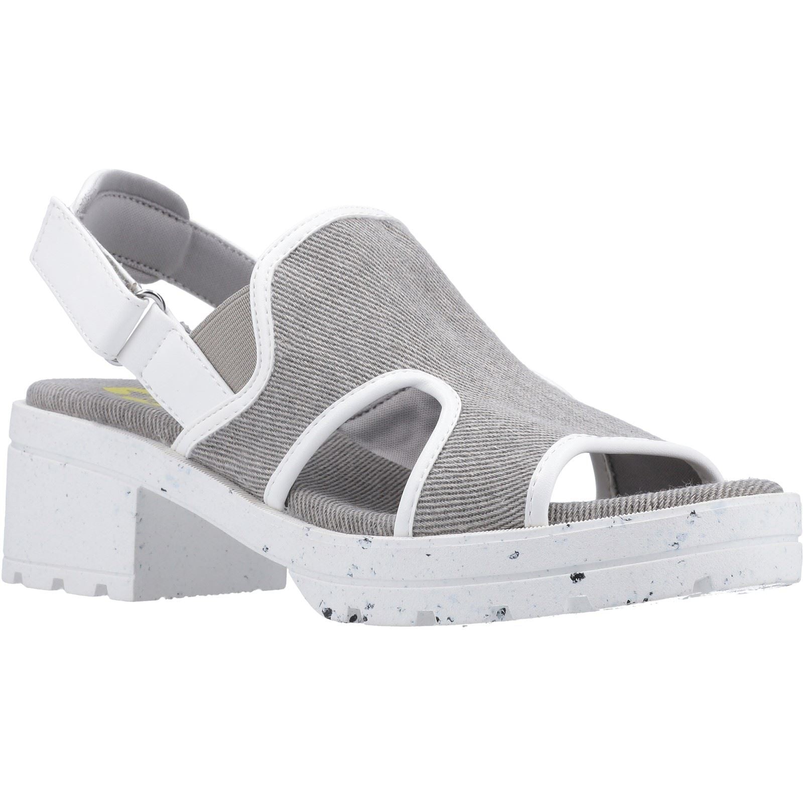 Rocket Dog Lilly Talons Gris/Blancs Pour Femmes