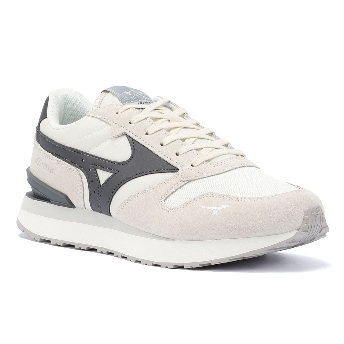 Mizuno RB87 Baskets En Daim Blanches