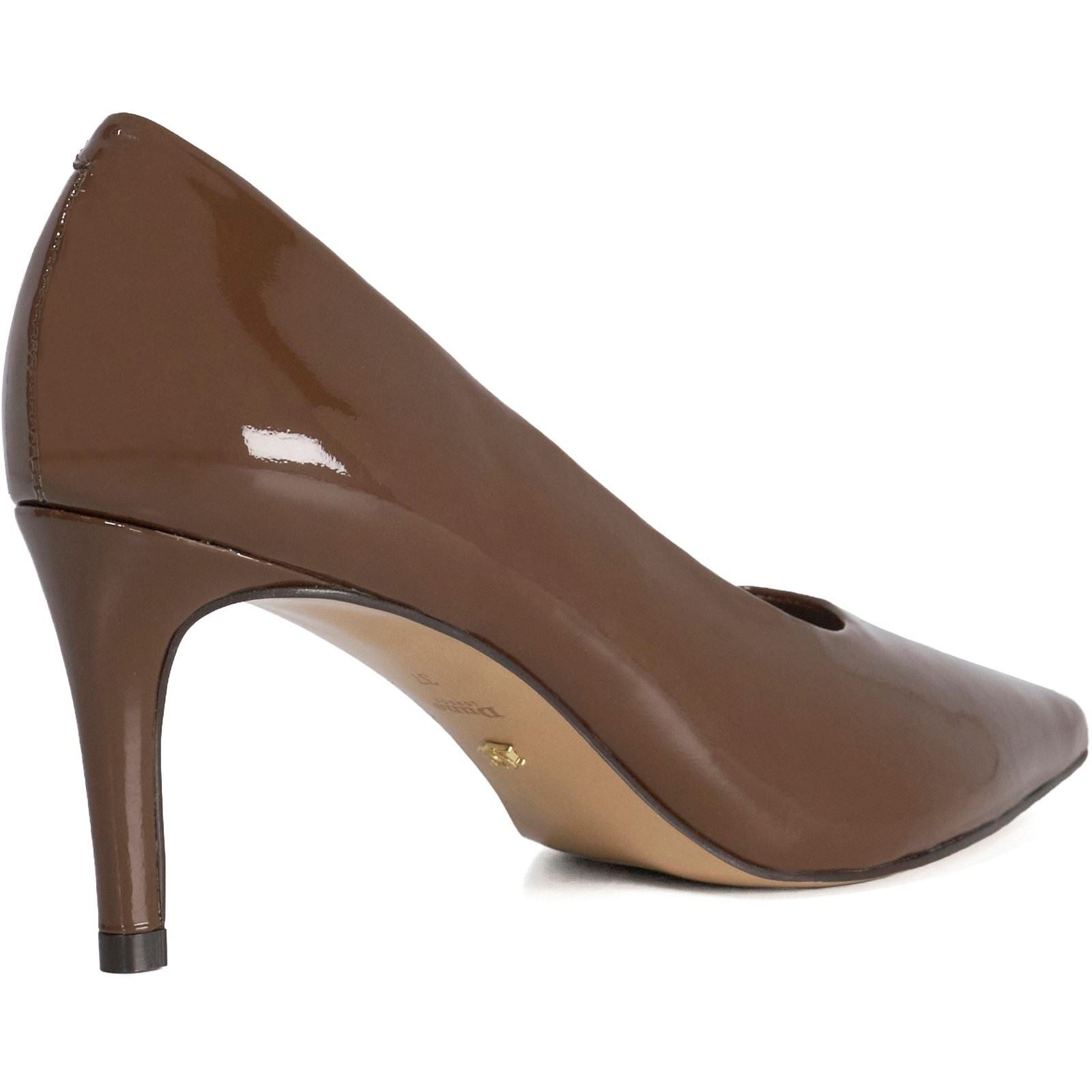 Dune Aspiring Chaussures En Cuir Brunes Pour Femmes