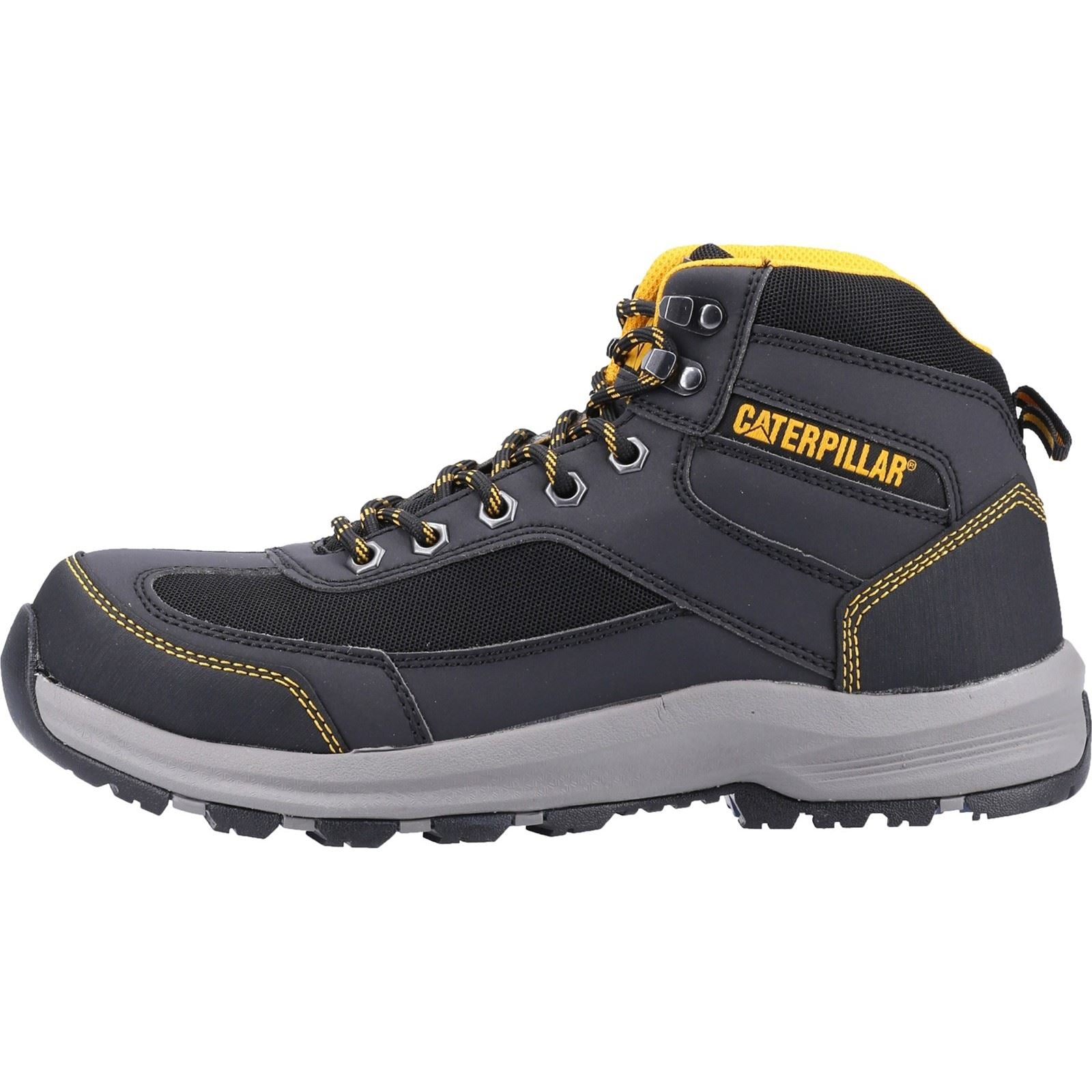 Caterpillar Bottes De Randonnée Synthétiques Grises Elmore Mid